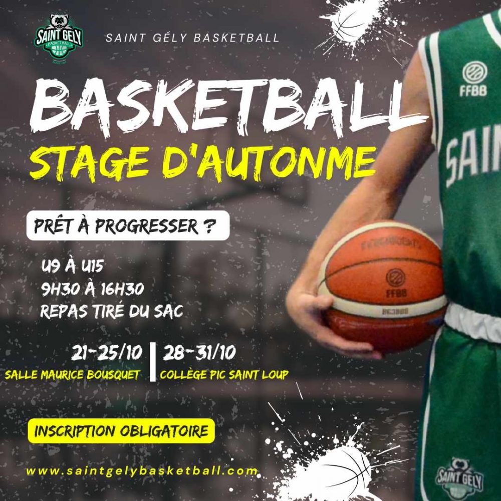 Stage Toussaint 2024